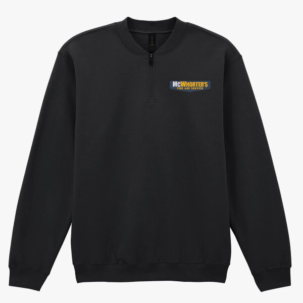 Gildan Softstyle Midweight Fleece 1/4-Zip w/ Embroidered Logo Thumbnail