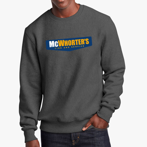 Sport-Tek Super Heavyweight Crewneck Sweatshirt w/ Printed Logo Thumbnail